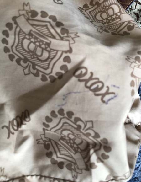 XOXO Handbag with snakeskin look faux leather and studded embellishments - Picture 8 of 12